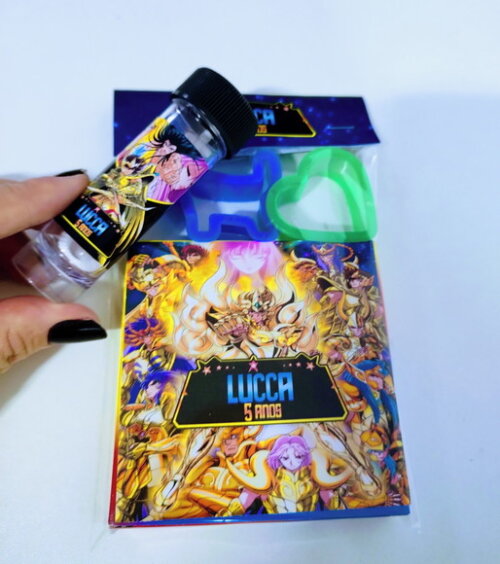 Massinha Mais Bolha de Sabão Personalizados