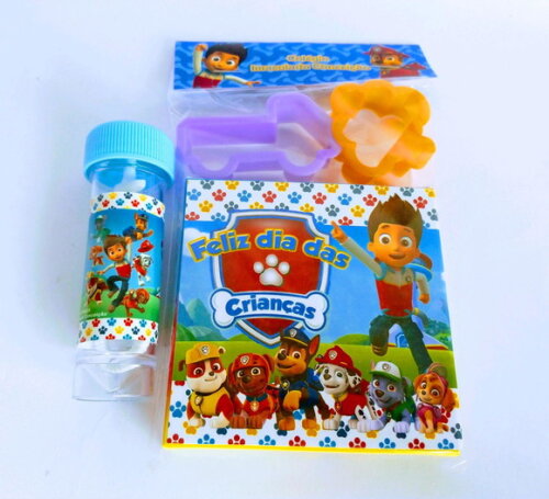 Massinha Mais Bolha de Sabão Personalizados
