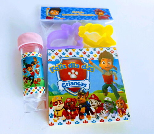 Massinha Mais Bolha de Sabão Personalizados