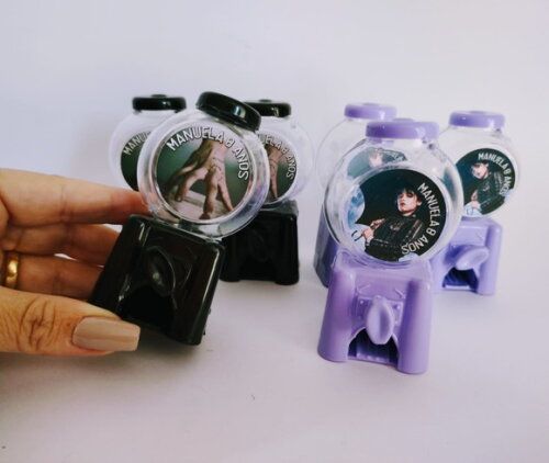 Mini Baleiro Personalizado Wandinha