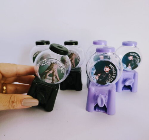 Mini Baleiro Personalizado Wandinha