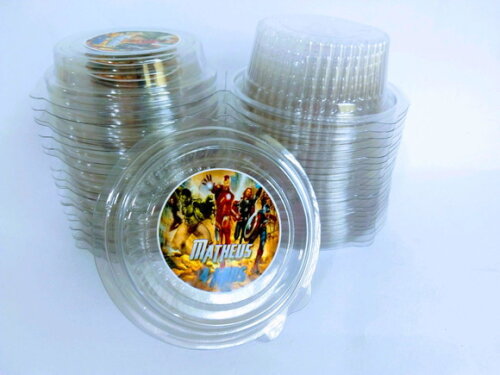 Pote de Bolo Personalizado os Vingadores