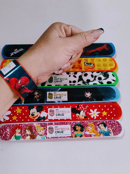 Pulseira Bate Enrola Personalizada