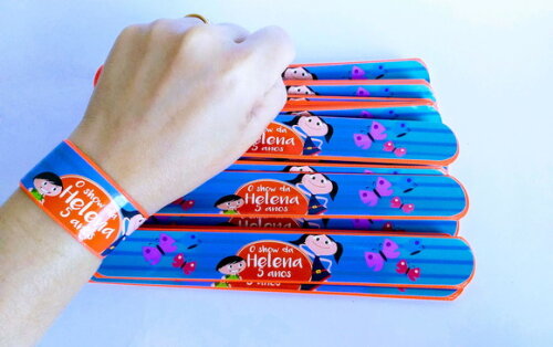 Pulseira Bate Enrola Personalizada
