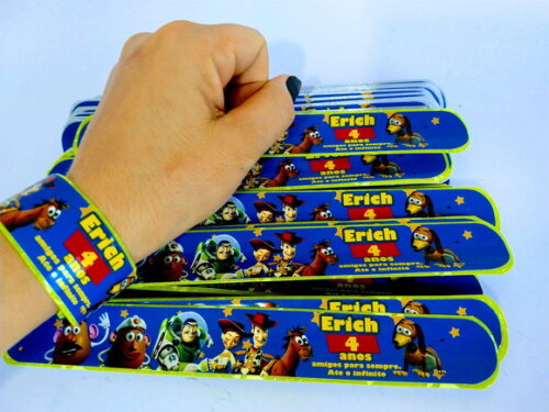 Pulseira Bate Enrola Personalizadas