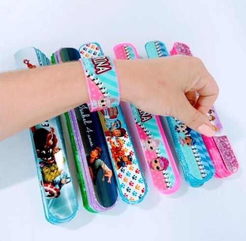 Pulseira Bate Enrola Personalizadas