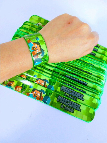 Pulseira Bate Enrola Personalizadas Unicórnio