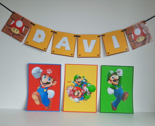 Quadrinho de Decoração para Aniversario