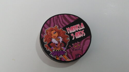 Rotulo para agua monster high