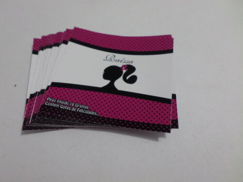 Rotulo para baton da barbie