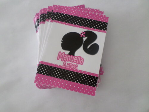 rotulo para bisnaga barbie paris