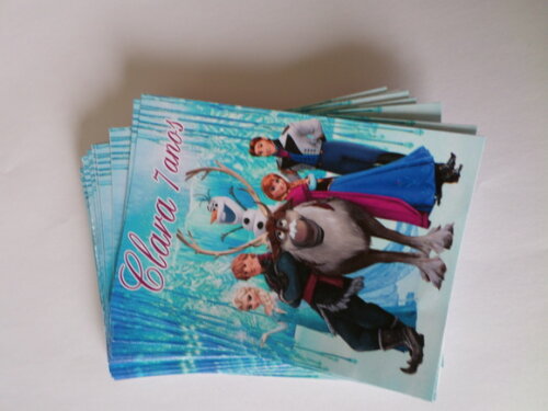 rotulo para bisnaga frozen