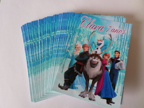 rotulo para bisnaga frozen