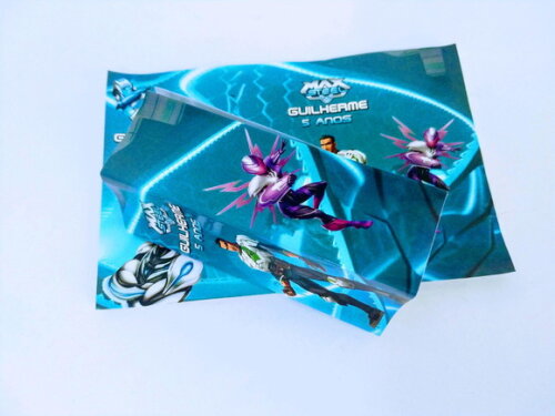 Rotulo para Caixa de Suco Personalizado Max Teel