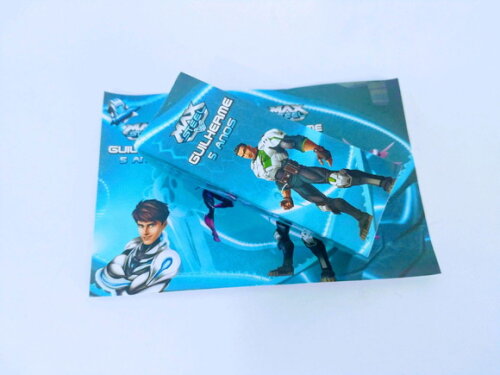 Rotulo para Caixa de Suco Personalizado Max Teel