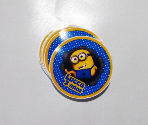 Rotulo para Latinha Minions