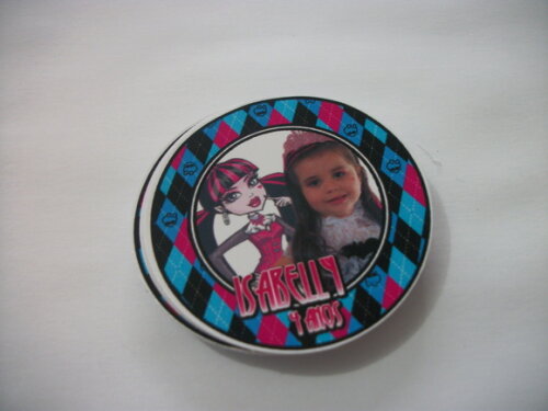 Rotulo para latinha monster high