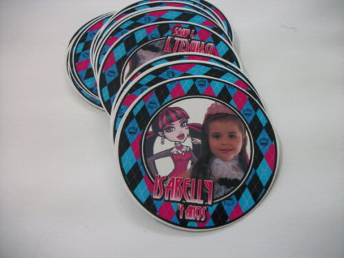 Rotulo para latinha monster high