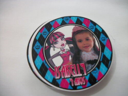 Rotulo para latinha monster high