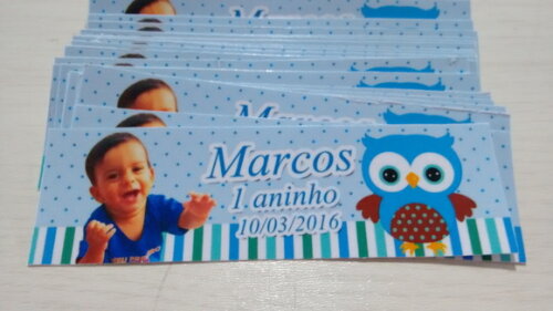 rotulo para papinha corujinha