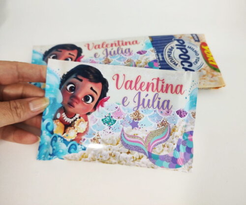 Rotulo para Pipoca de Microondas