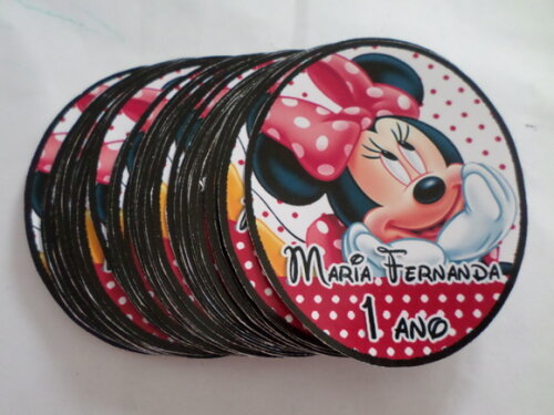 Rotulo para Tubet da Minnie