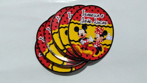 Rotulo para tubet da minnie e mickey