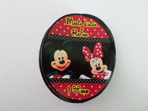 Rotulo para Tubet Minnie e Mickey