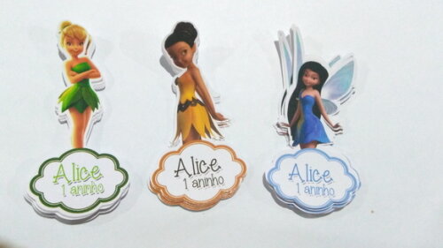 Rotulo para Tubet Tinker Bel