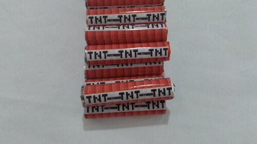 Rotulo Personalizado para baton tnt minecraft