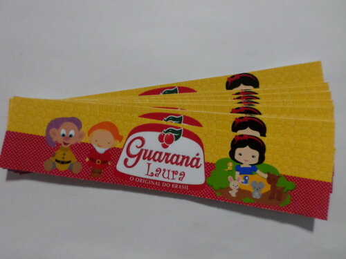 Rotulo Personalizado para Guarana Branca de Neve