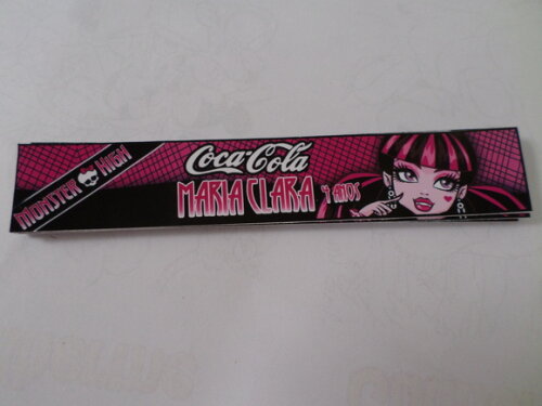 Rotulo Personalizado para Coca Cola Monster High