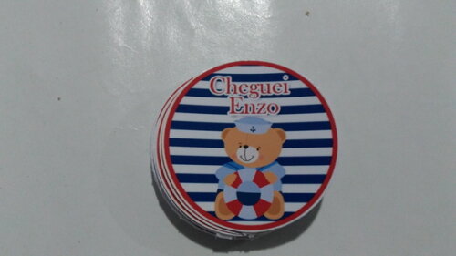 Rotulo Personalizado para Latinha Marinheiro