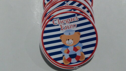 Rotulo Personalizado para Latinha Marinheiro