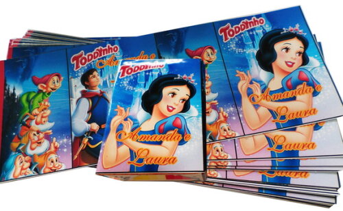 Rotulo Personalizado para Todynho Branca de Neve