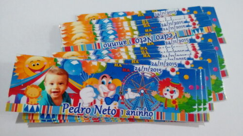 Rotulo pra Papinha circo