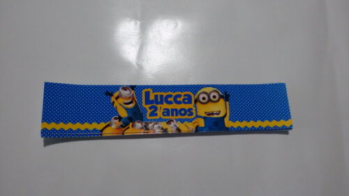 Rotulos de Agua Minions