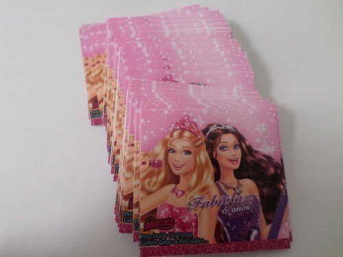 Rótulos para Baton barbie pop star