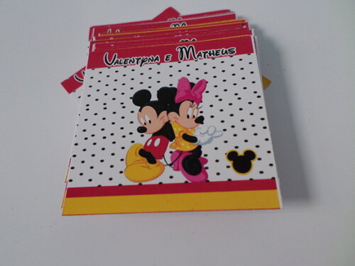 Rótulos para baton do mickey