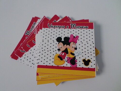 Rótulos para baton do mickey
