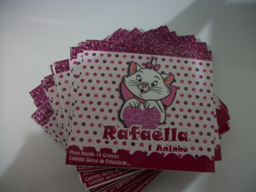 Rótulos Para Baton gata marie