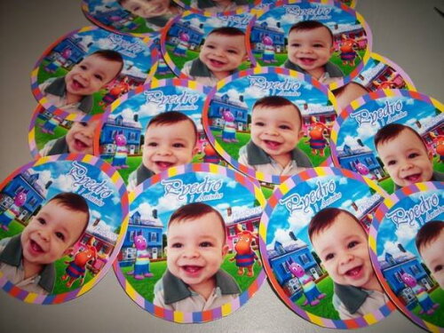 Rótulos para cantil backyardigans