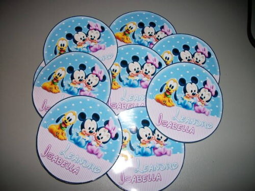 Rótulos para cantil mickey