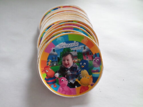 Rotulos para latinha backyardigans