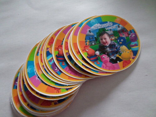 Rotulos para latinha backyardigans