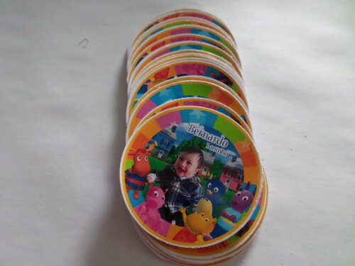 Rotulos para latinha backyardigans