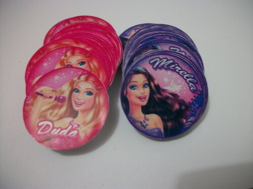 Rótulos Para Latinhas barbie pop star