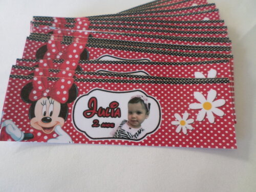 Rótulos Para Papinha da Minnie