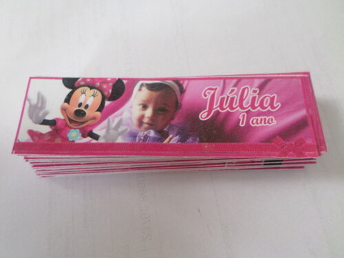 Rótulos para papinha da minie