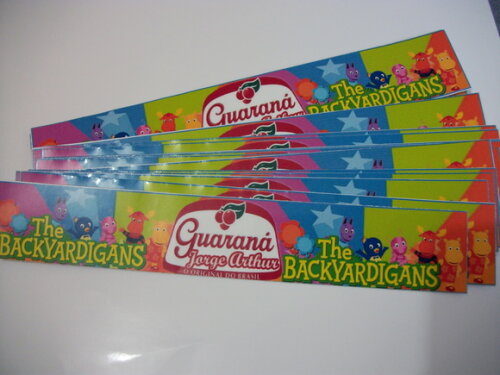 Rótulos Personalizado Para Guarana Backyardigans